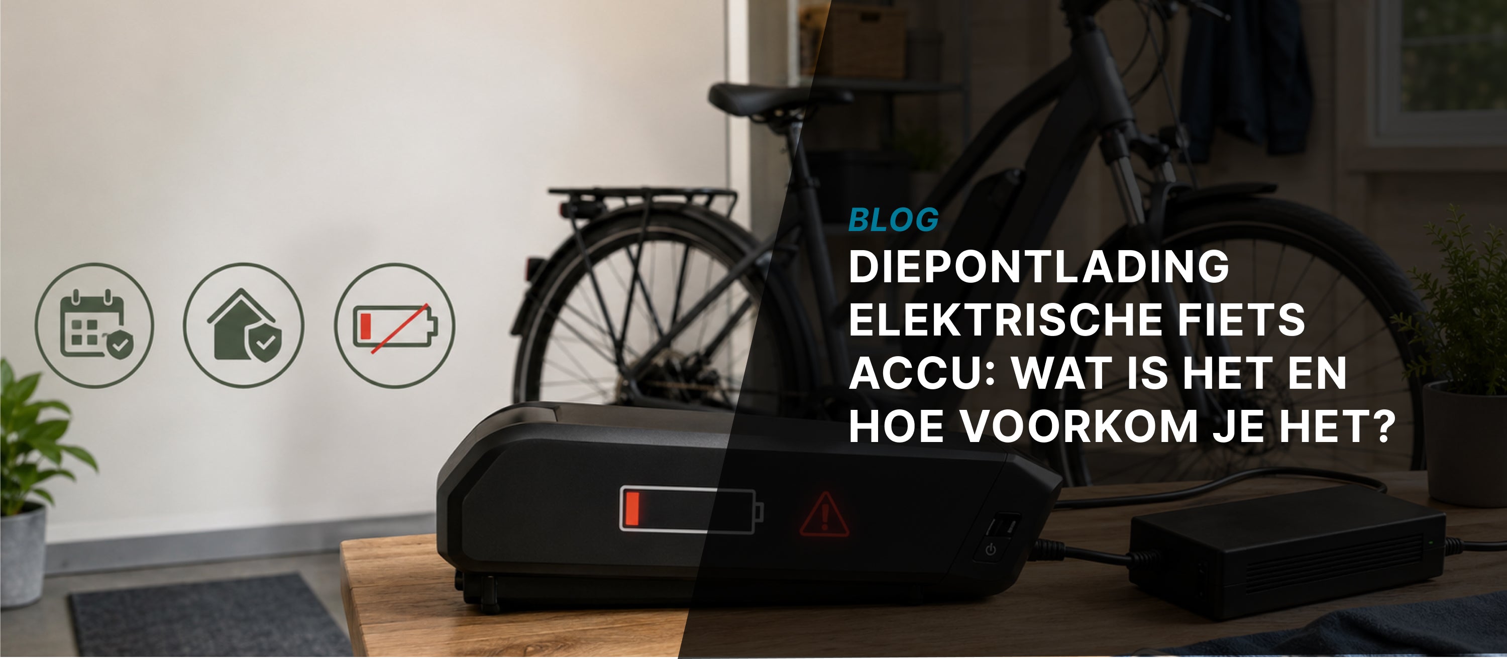Diepontlading elektrische fiets accu: wat is het en hoe voorkom je het?