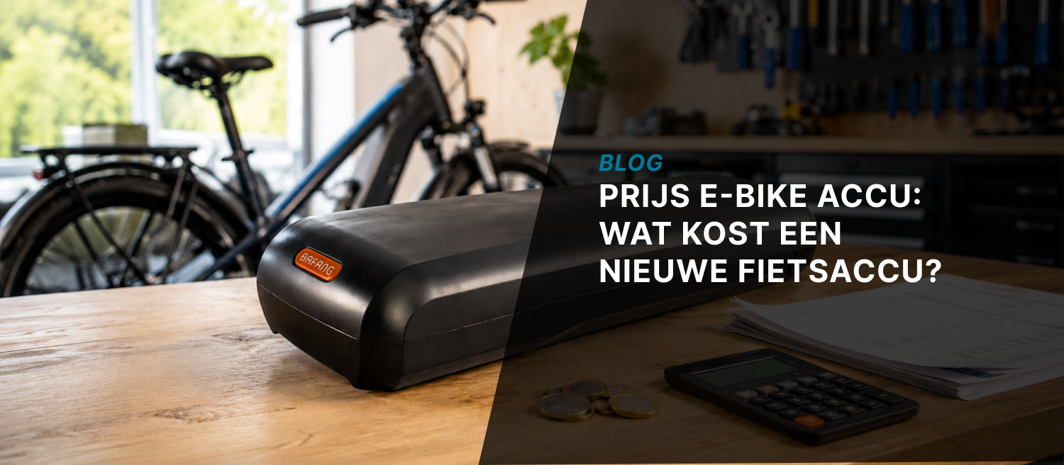 Prijs e-bike accu: wat kost een nieuwe fietsaccu?