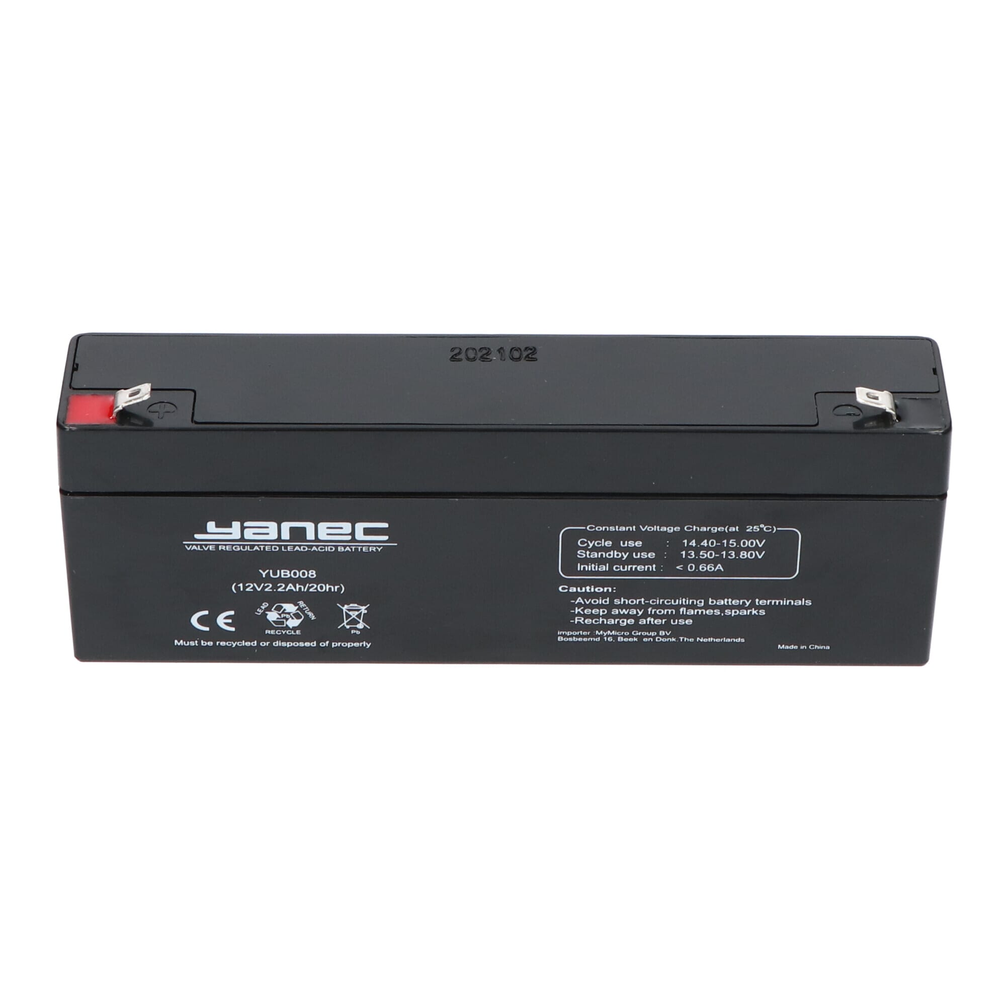 Yanec Loodaccu 12V 2.2Ah