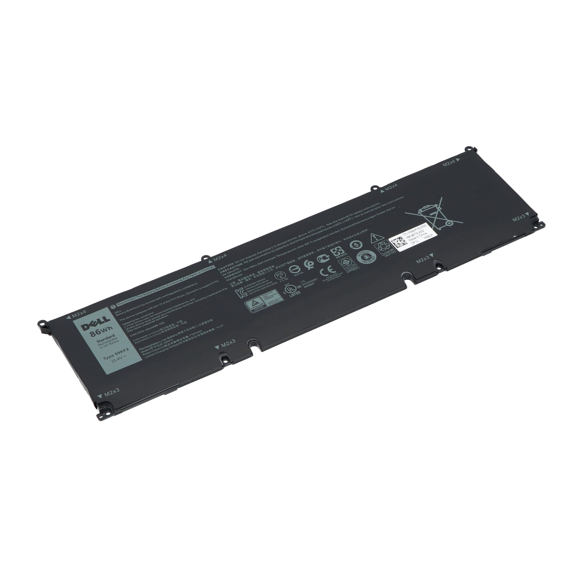Dell Laptop Accu 86Wh