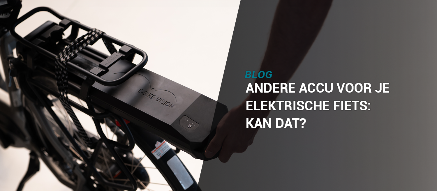 Andere accu voor je elektrische fiets: kan dat?