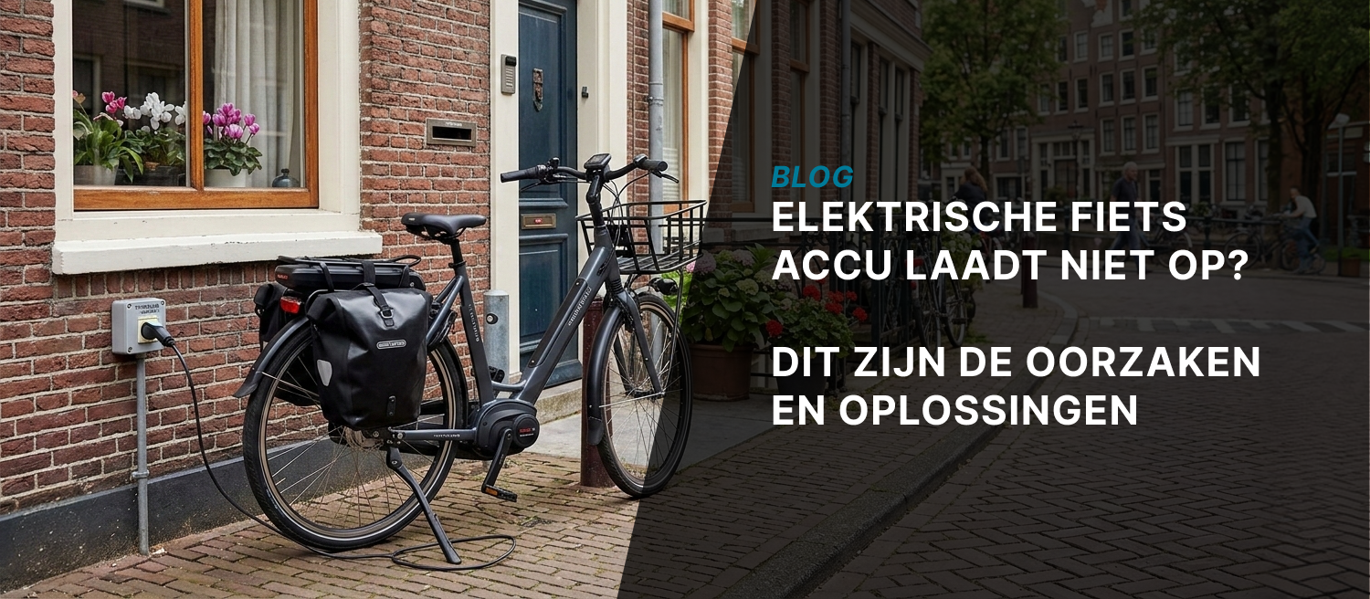 Elektrische fiets accu laadt niet op? Dit zijn de oorzaken en oplossingen