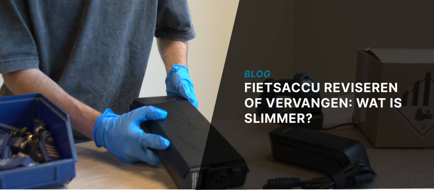 Fietsaccu reviseren of vervangen: wat is slimmer?
