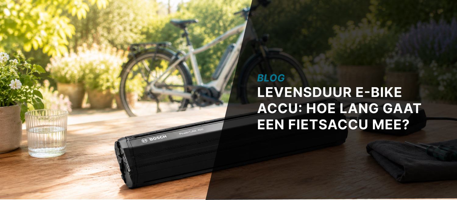 Levensduur e-bike accu: hoe lang gaat een fietsaccu mee?