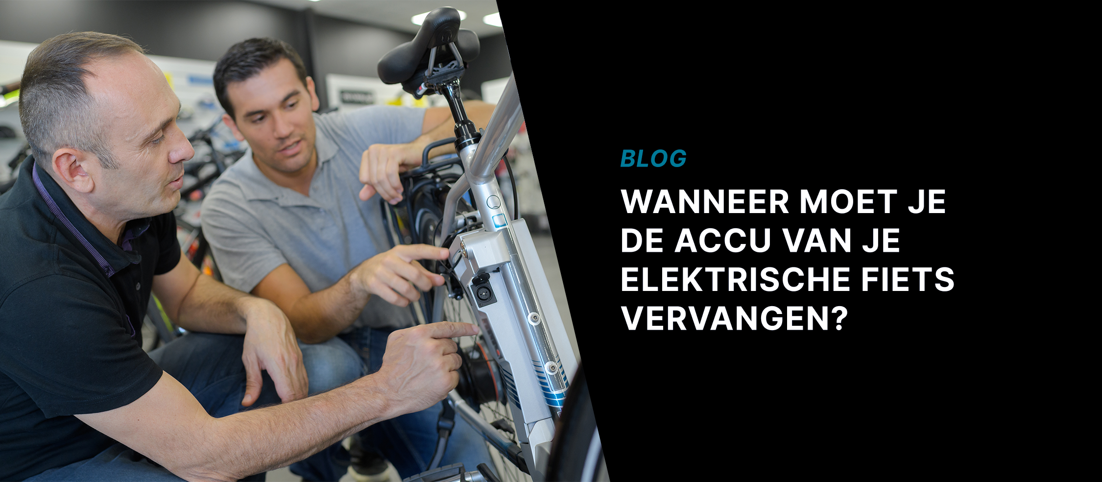 Wanneer moet je de accu van je elektrische fiets vervangen?