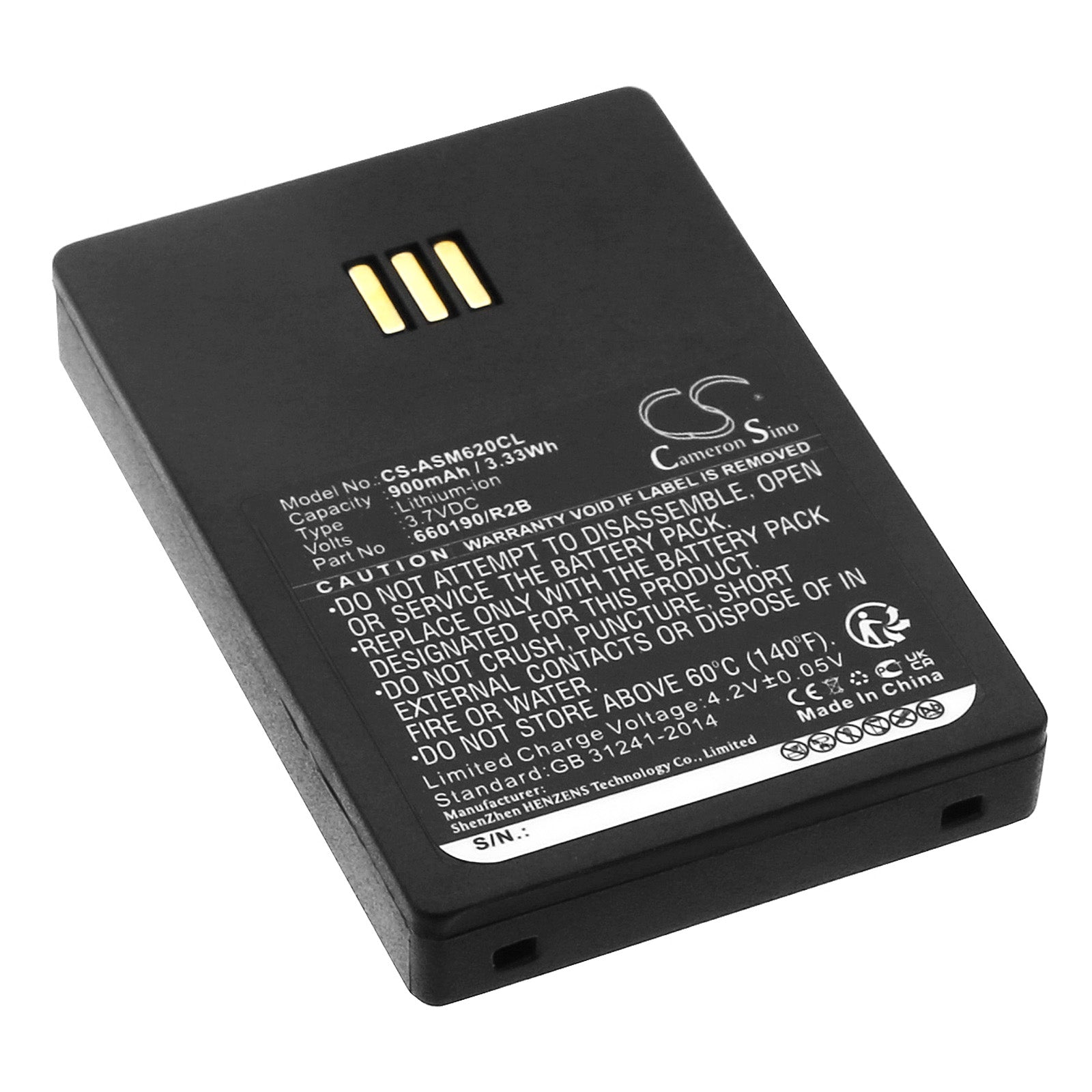 Draadloze Telefoon Accu 900mAh