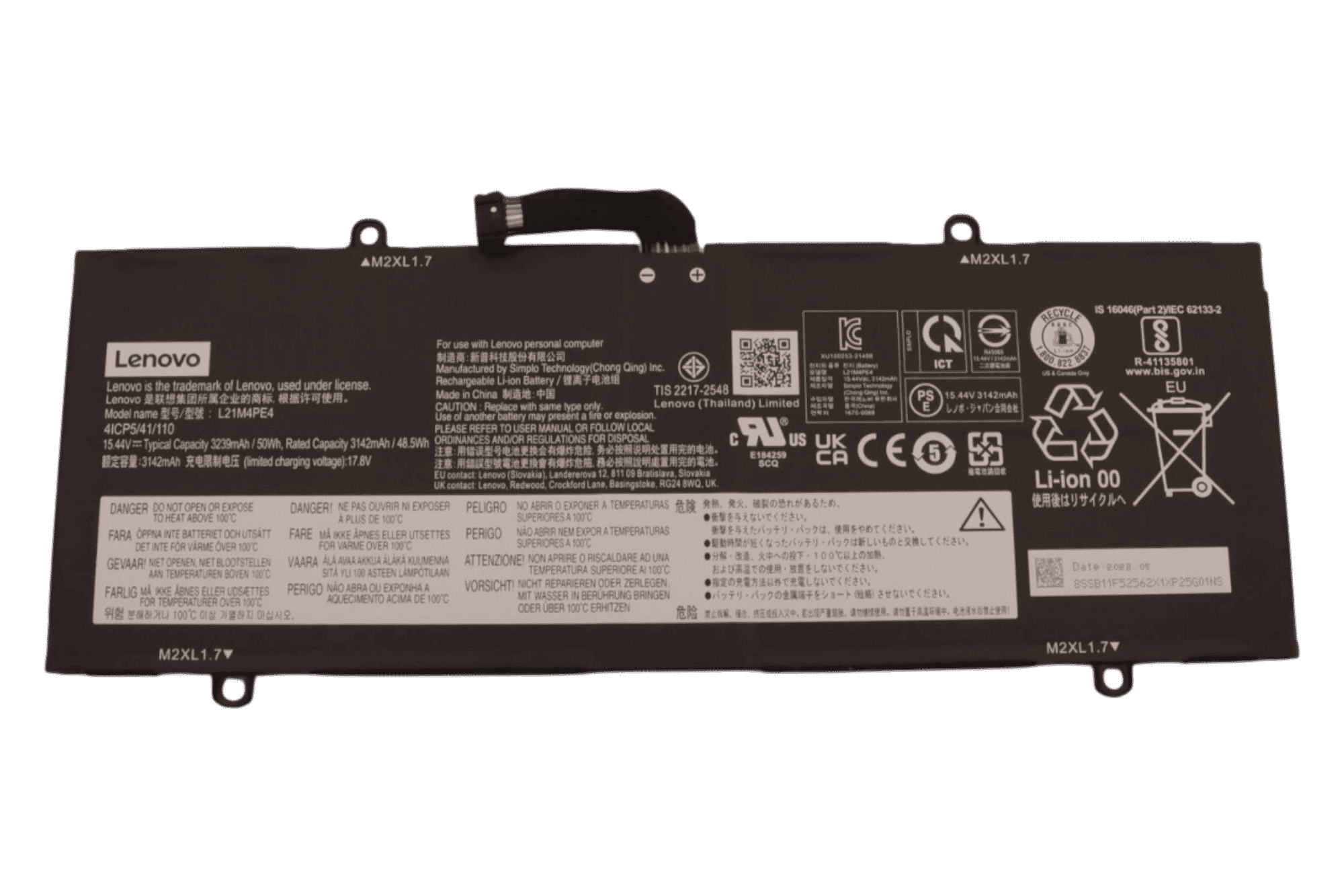 Lenovo Laptop Accu 3142mAh